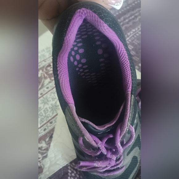 Ecco Biom Women's Sneakers Size US 9 EU 40 Black Purple Athletic Casual Shoes - Picture 5 of 12